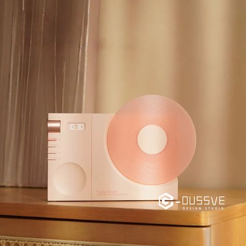  Loa Bluetooth G-OUSSVE Time – Thiết kế Retro, Âm thanh Hi-Fi, Đồng hồ để bàn độc đáo 