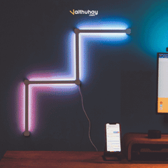 [NEW] Đèn thông minh cảm ứng màu LINES SQUARED chính hãng Nanoleaf