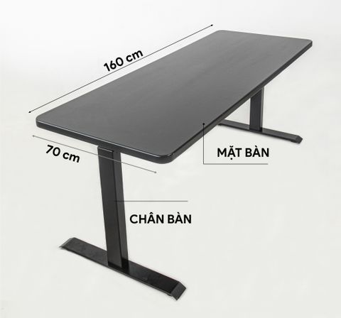  Bàn nâng hạ tự động 9SPACE Ergonomic Desk Core 
