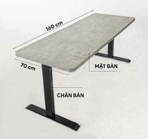  Bàn nâng hạ tự động 9SPACE Ergonomic Desk Core 