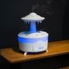  Máy khuếch tán tinh dầu hình UFO với công nghệ siêu âm tạo sương và đèn LED đa sắc 