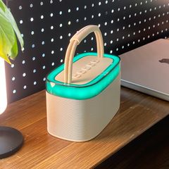 Loa Bluetooth Recci RSK-W40 – Loa Kép 16W, Hiệu Ứng Đèn LED, Pin 4000mAh, Âm Thanh Siêu Trầm