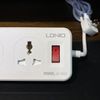  Ổ Cắm Điện Đa Năng LDNIO SC10610 - 10 Ổ Cắm + 6 Cổng Sạc USB & Type-C, Công Suất 2500W, Tự Ngắt An Toàn, Chống Cháy Chuẩn EU 