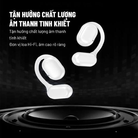  [HÀNG SẴN GIAO NGAY] Tai Nghe Không Dây Recci REP‑W76 – Tai Nghe Bluetooth 5.3, Âm Thanh Hi‑Fi Không Trễ 