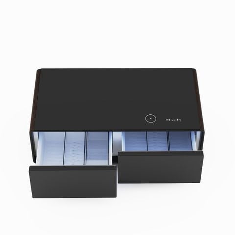  Bàn trà thông minh Ingrem ST135Pro, Dung tích 135L, Làm lạnh đồ ăn, Phát nhạc bằng kết nối Bluetooth, Tích hợp đèn LED 