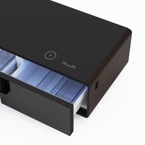  Bàn trà thông minh Ingrem ST135Pro, Dung tích 135L, Làm lạnh đồ ăn, Phát nhạc bằng kết nối Bluetooth, Tích hợp đèn LED 