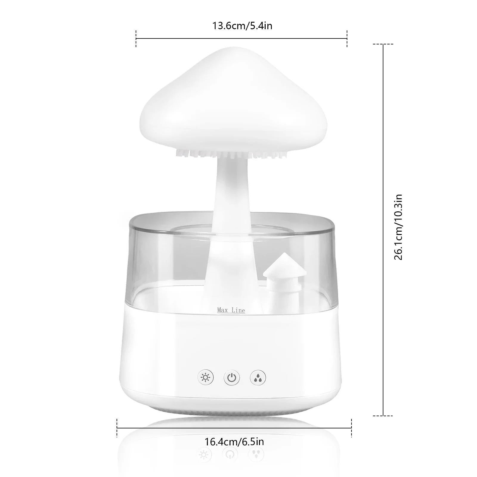 Humidificador Nube Lluvia Parlante Led: Crea un Oasis de Tranquilidad - Humidificador Nube Lluvia Parlante Led