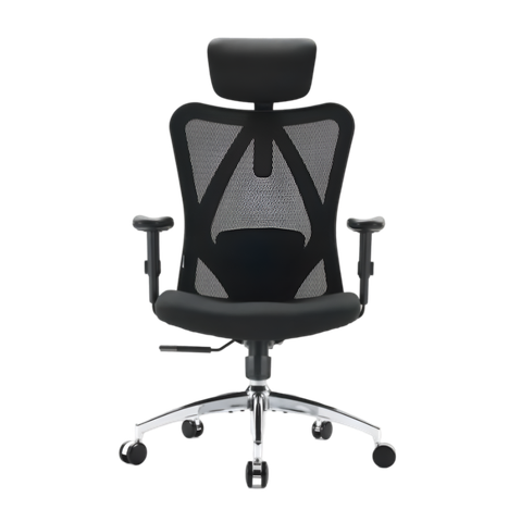  Ghế công thái học Sihoo M18, Hỗ trợ nâng đỡ tối đa cho cột sống, Lưới chất lượng cao (PP+Fiber) bền bỉ 