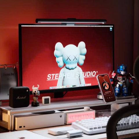  Kệ đỡ màn hình 9SPACE Modular Display Stand dạng, Khung nâng cao bằng nhôm Acrylic, Giá đỡ kim loại bền bỉ 