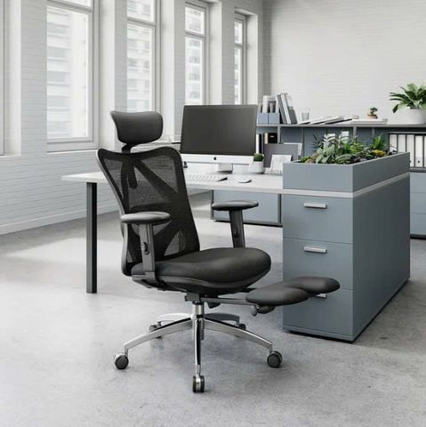  Ghế công thái học Sihoo M18, Hỗ trợ nâng đỡ tối đa cho cột sống, Lưới chất lượng cao (PP+Fiber) bền bỉ 