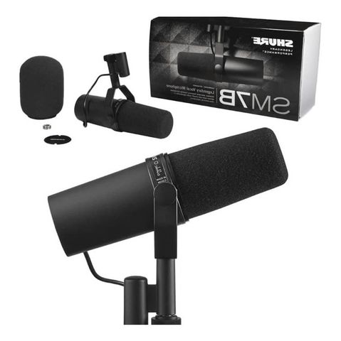  Dynamic Microphone Shure SM7dB, Tích hợp sẵn preamp đơn giản hóa quá trình ghi âm, Khả năng chống nhiễu vượt trội 