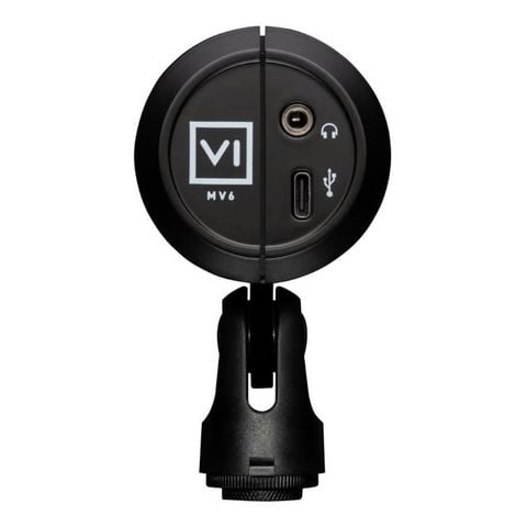  Micro thu âm Shure MV6, Có chế độ tự động cân bằng âm lượng, Bộ khử nhiễu thời gian thực 