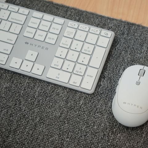  Bàn phím không dây Hyper, Kết nối Bluetooth, Sạc nhanh qua USB-C, Khả năng tương thích rộng 