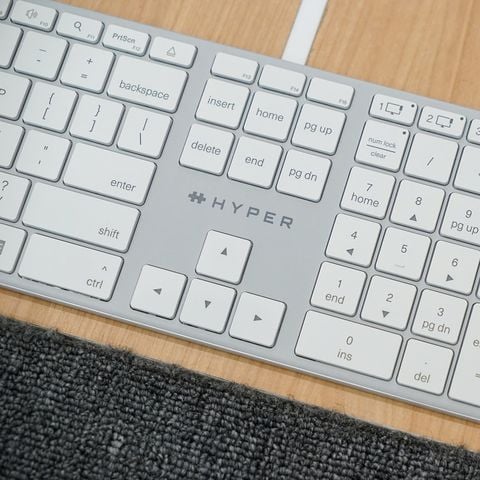  Bàn phím không dây Hyper, Kết nối Bluetooth, Sạc nhanh qua USB-C, Khả năng tương thích rộng 