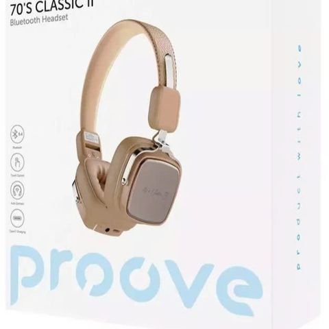  Tai Nghe Không Dây Proove 70's Classic II - Công Nghệ Âm Thanh Hi-fi, Âm Thanh Sông Động Chân Thực 
