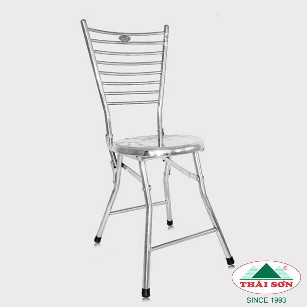 Ghế xếp lưng tựa Thái Sơn Inox – Chấn Thái Sơn