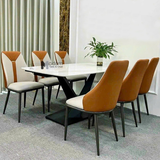 Bàn ăn dài 2m chân chữ V TN STRATOS-20E