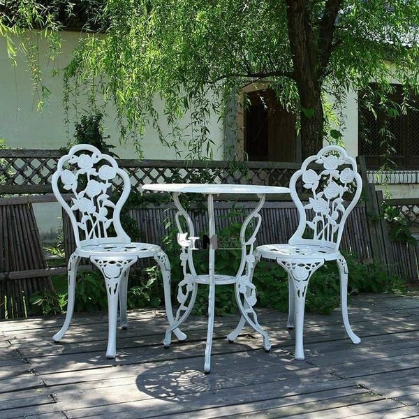 Bàn cafe nhôm đúc nhỏ gọn TE2008-60A