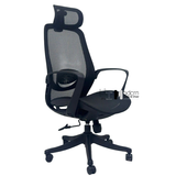 Ghế xoay văn phòng lưng lưới có tựa đầu CM4558-M