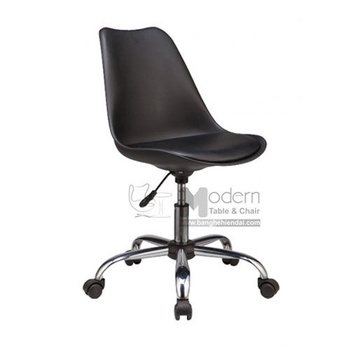 Ghế xoay nhỏ gọn chân thép CE4177-P
