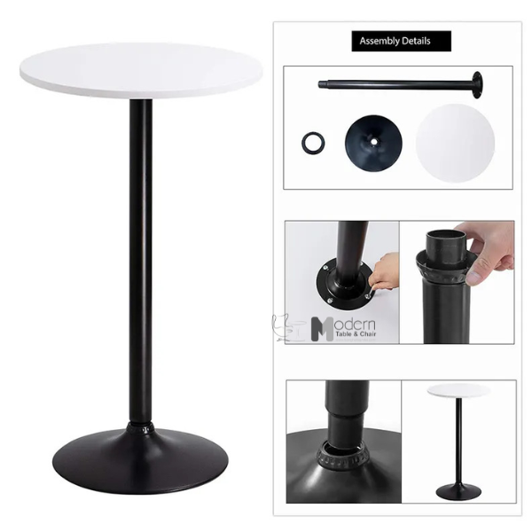 Bộ bàn ghế bar tiếp khách TB1528-06W_CB2160C-P