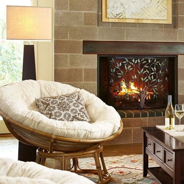 Ghế thư giãn mây đan nệm dày PAPASAN tại HCM Ghế thư giãn mây đan nệm dày PAPASAN tại HCM