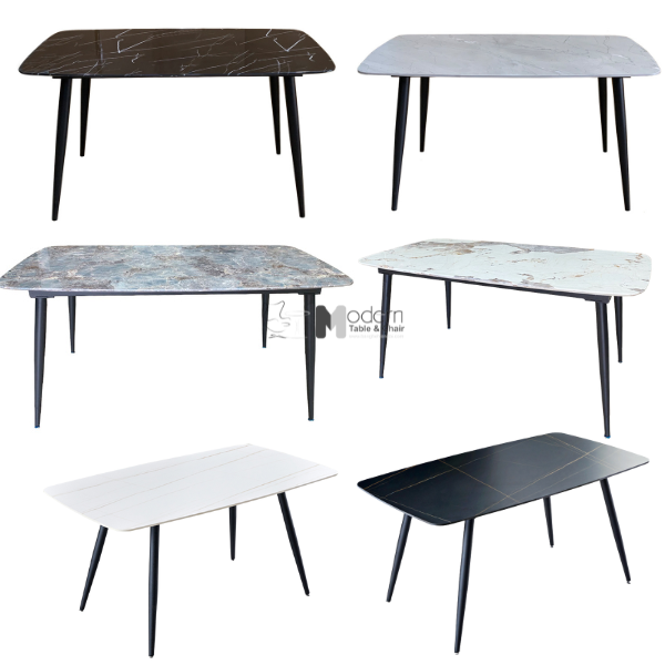 Bộ bàn ăn mặt đá 4 ghế TN1226-14E3_LUX31A