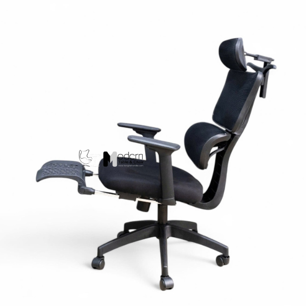 Ghế văn phòng công thái học có ngả lưng, gác chân CR4331-M