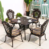 Bàn vuông nhôm đúc ngoài trời TE2004-80A