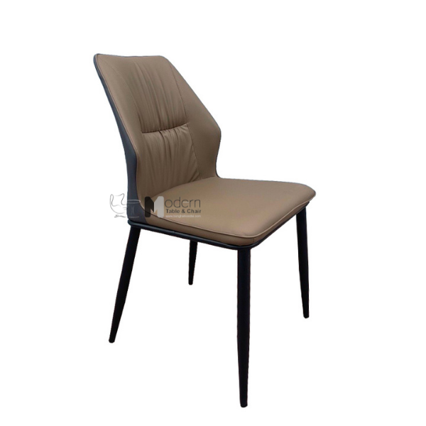 Bộ bàn ghế tiếp khách thẩm mỹ viện chân trụ mạ màu vàng