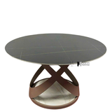 Bàn phòng ăn mặt đá tròn TN Univers-150E