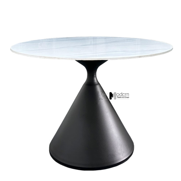 Bộ bàn ăn mặt đá CROWN 2A-120E_WISHBONE