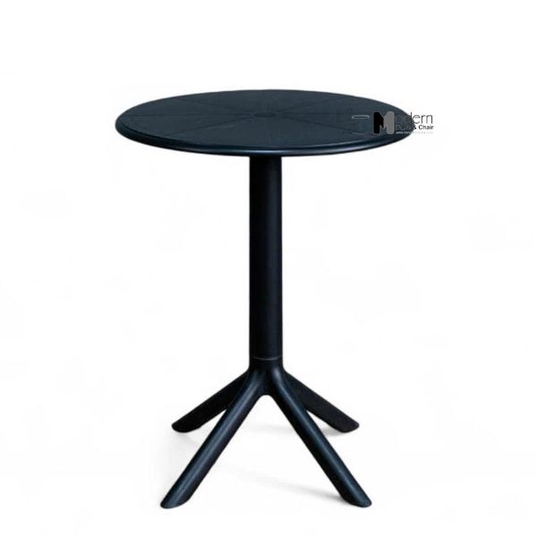 Bàn café trà sữa mặt bàn nhựa PP TE1548-06S