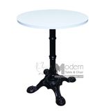 Bàn cafe-fastfood chân gang đúc TE1522-06