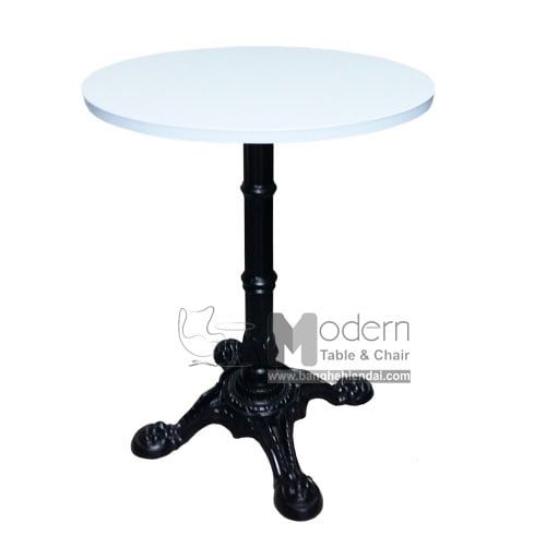 Bàn cafe-fastfood chân gang đúc TE1522-06