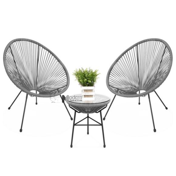 Bộ bàn ghế thư giãn đan dây ACAPULCO