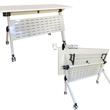 Bàn làm việc 1m2 chân sắt gấp gọn thông minh TF2006-12W