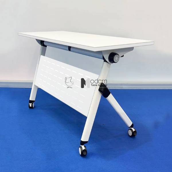 Bàn làm việc 1m2 chân sắt gấp gọn thông minh TF2006-12W