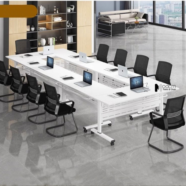 Bàn làm việc 1m2 màu trắng xếp gọn TF2003-12W