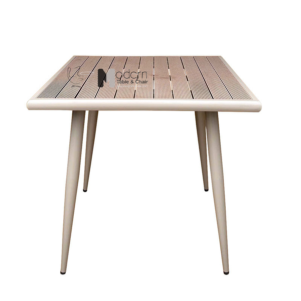 Bộ bàn hồ bơi vuông 4 ghế TE2046-80T_CC2037T