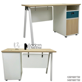 Bàn nhân viên 1m2 mặt gỗ MFC TW2011-12W