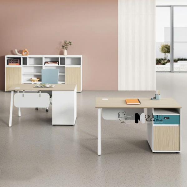 Bàn nhân viên 1m2 mặt gỗ MFC TW2011-12W