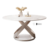 Bàn phòng ăn mặt đá tròn TN Univers-150E