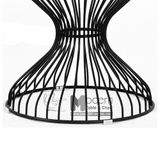 Bàn sofa góc mặt kính 50cm TS Platner-05