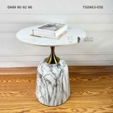 Bàn sofa mặt đá hiện đại TS0963-05E