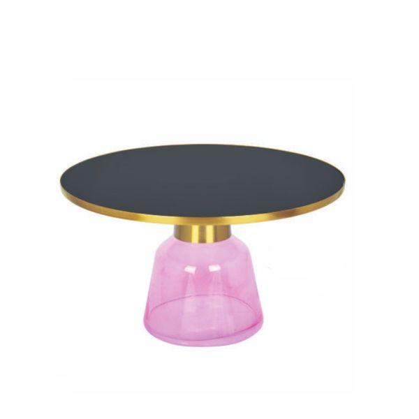 Bàn sofa decor chân thuỷ tinh mặt kính TS0968-05G