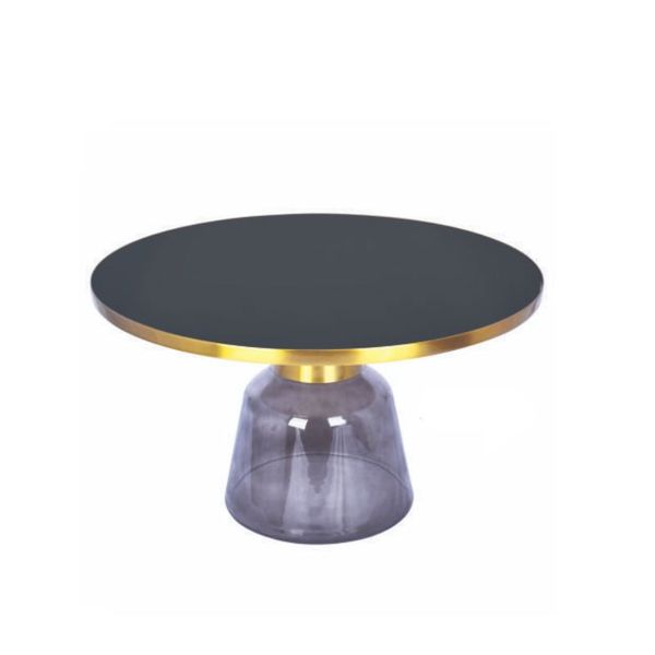 Bàn sofa decor chân thuỷ tinh mặt kính TS0968-05G