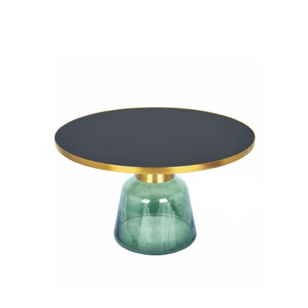 Bàn sofa decor chân thuỷ tinh mặt kính TS0968-05G