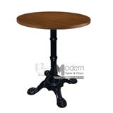 Bàn cafe-fastfood chân gang đúc TE1522-06