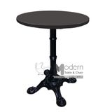 Bàn cafe-fastfood chân gang đúc TE1522-06